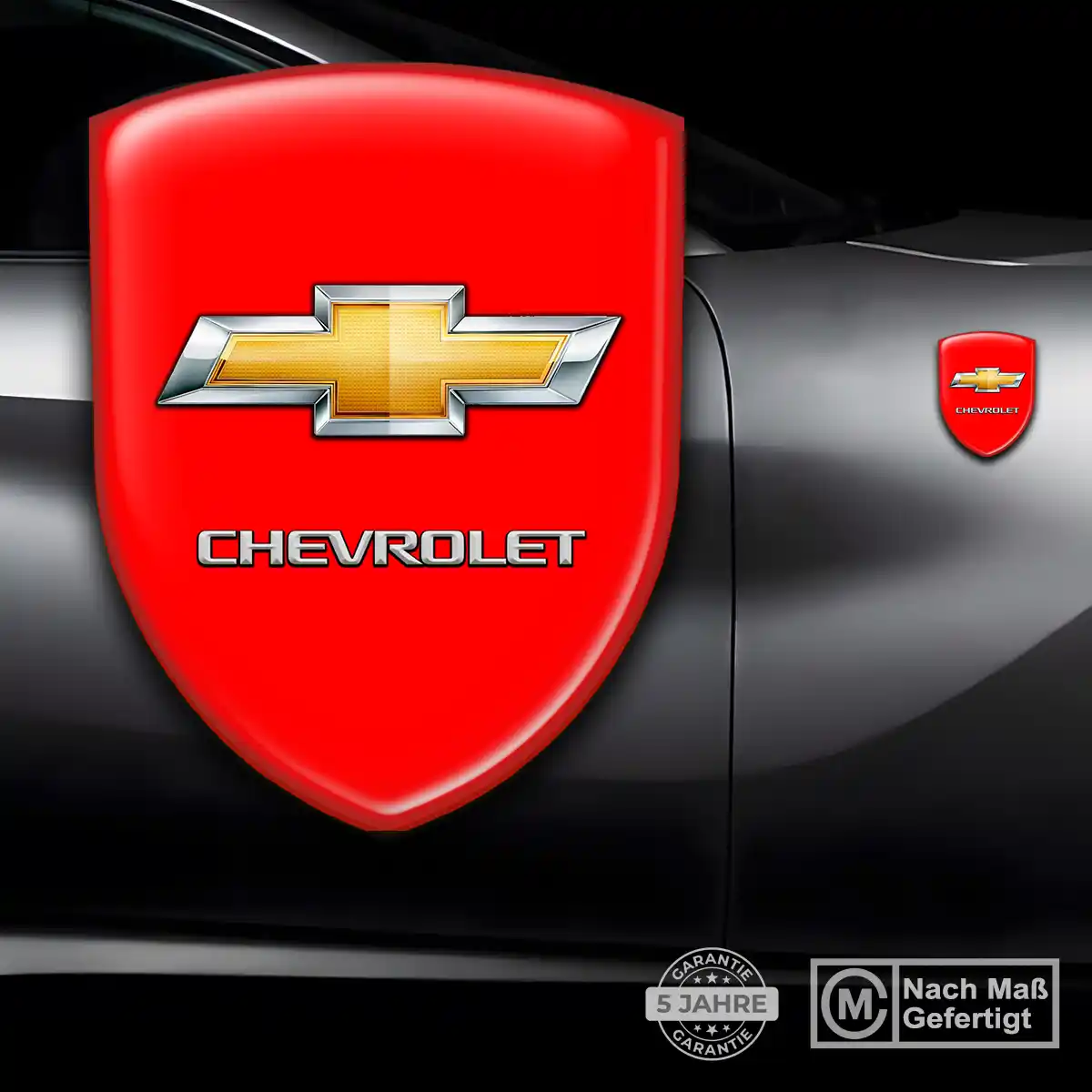 Chevrolet Wappen Aufkleber Auto Premiumqualität