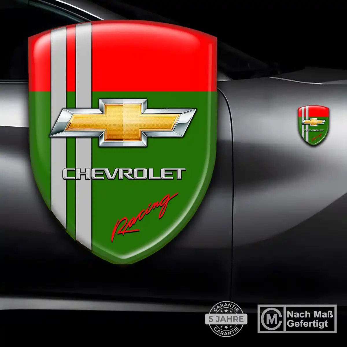 Chevrolet Wappen Aufkleber Emblem Premiumqualität