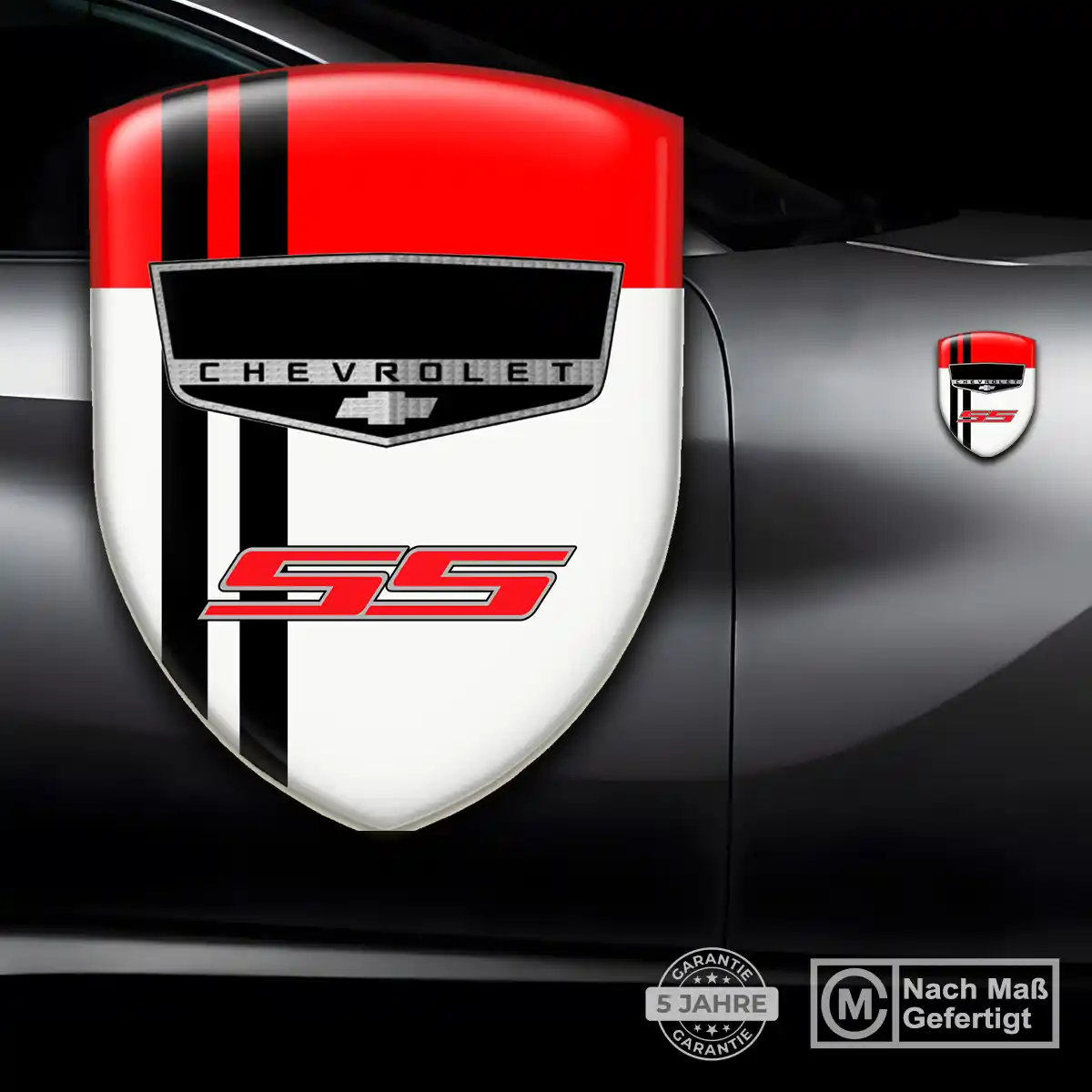 Chevrolet Wappen Aufkleber Emblem Stilvolles Design