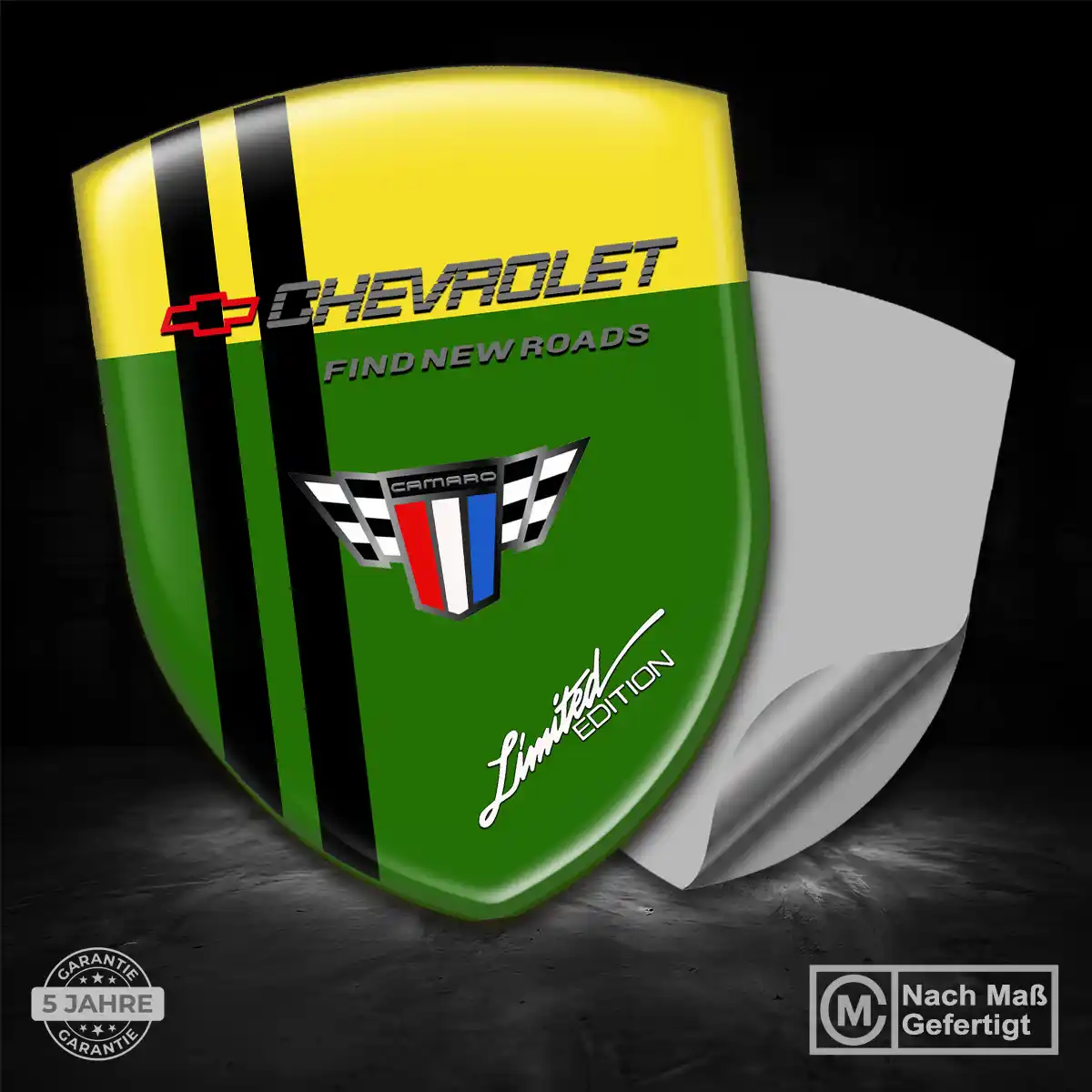 Chevrolet Wappen Aufkleber Premiumqualität
