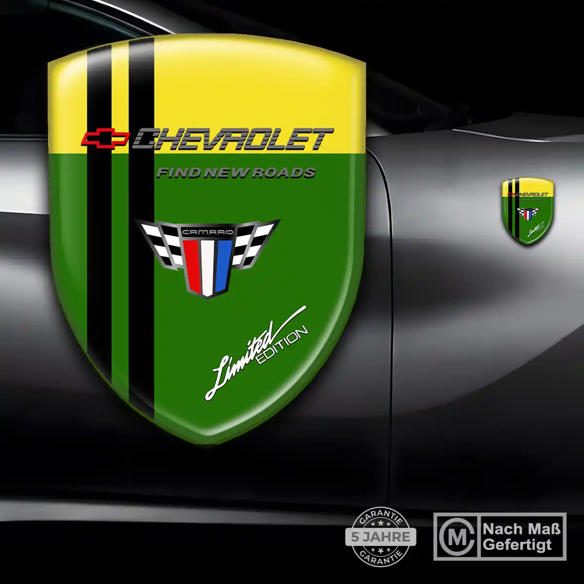Chevrolet Wappen Aufkleber Premiumqualität