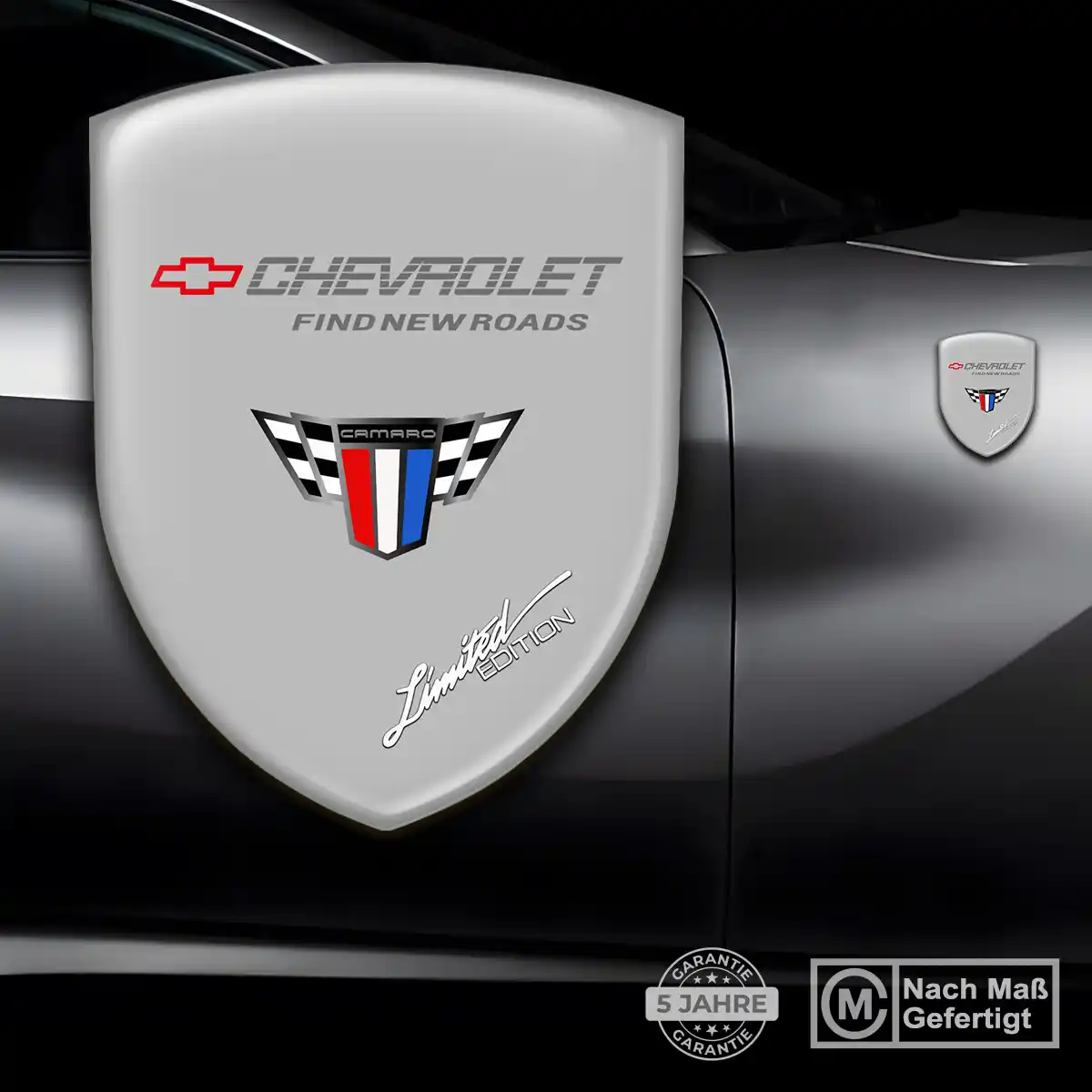 Chevrolet Wappen Emblem Aufkleber Auto Limitierte Auflage
