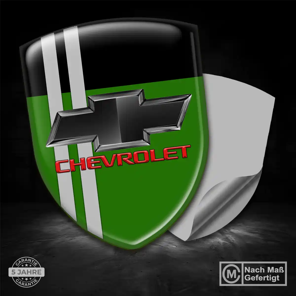 Chevrolet Wappen Emblem Aufkleber Limitierte Auflage