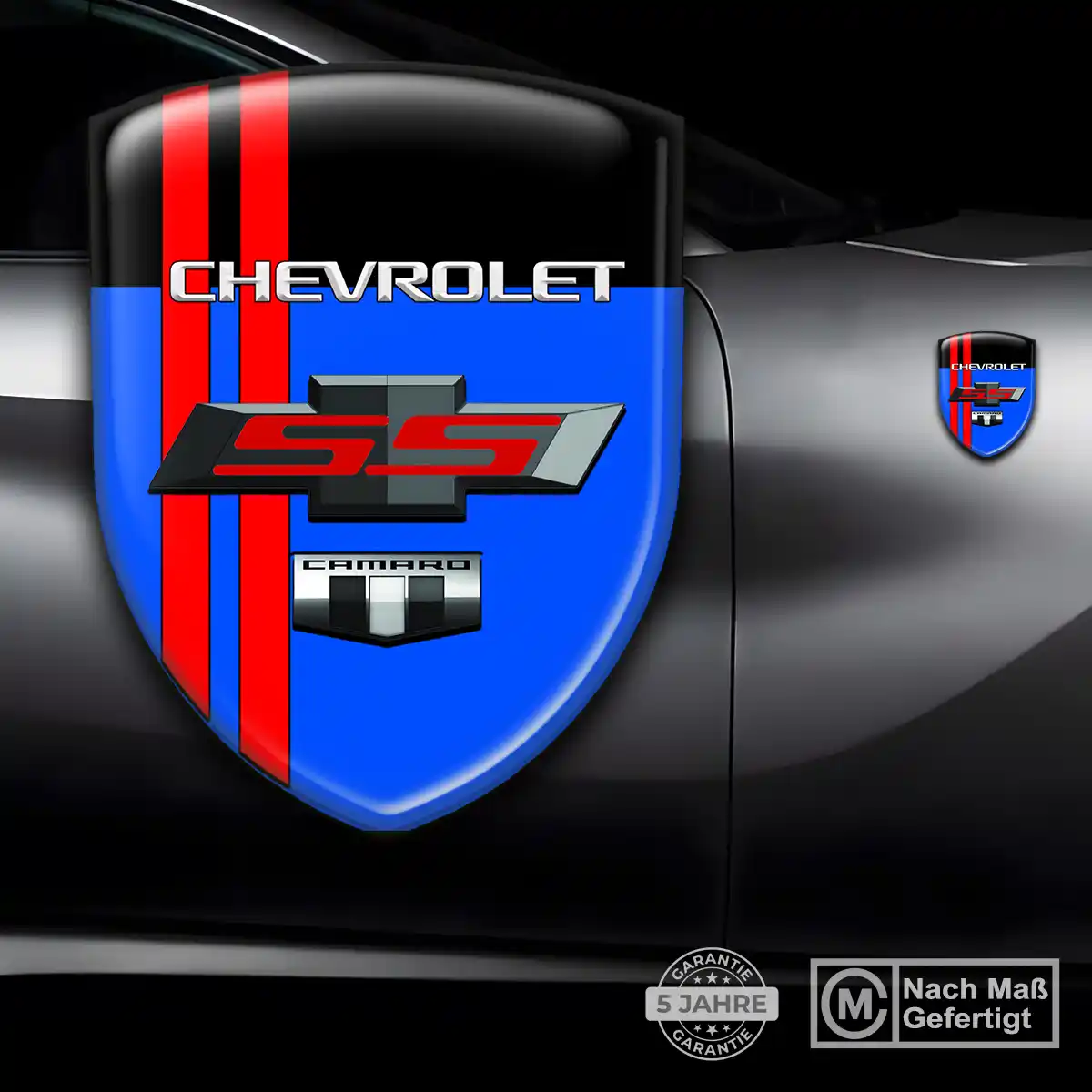 Chevrolet Wappen Emblem Aufkleber Stilvolles Design