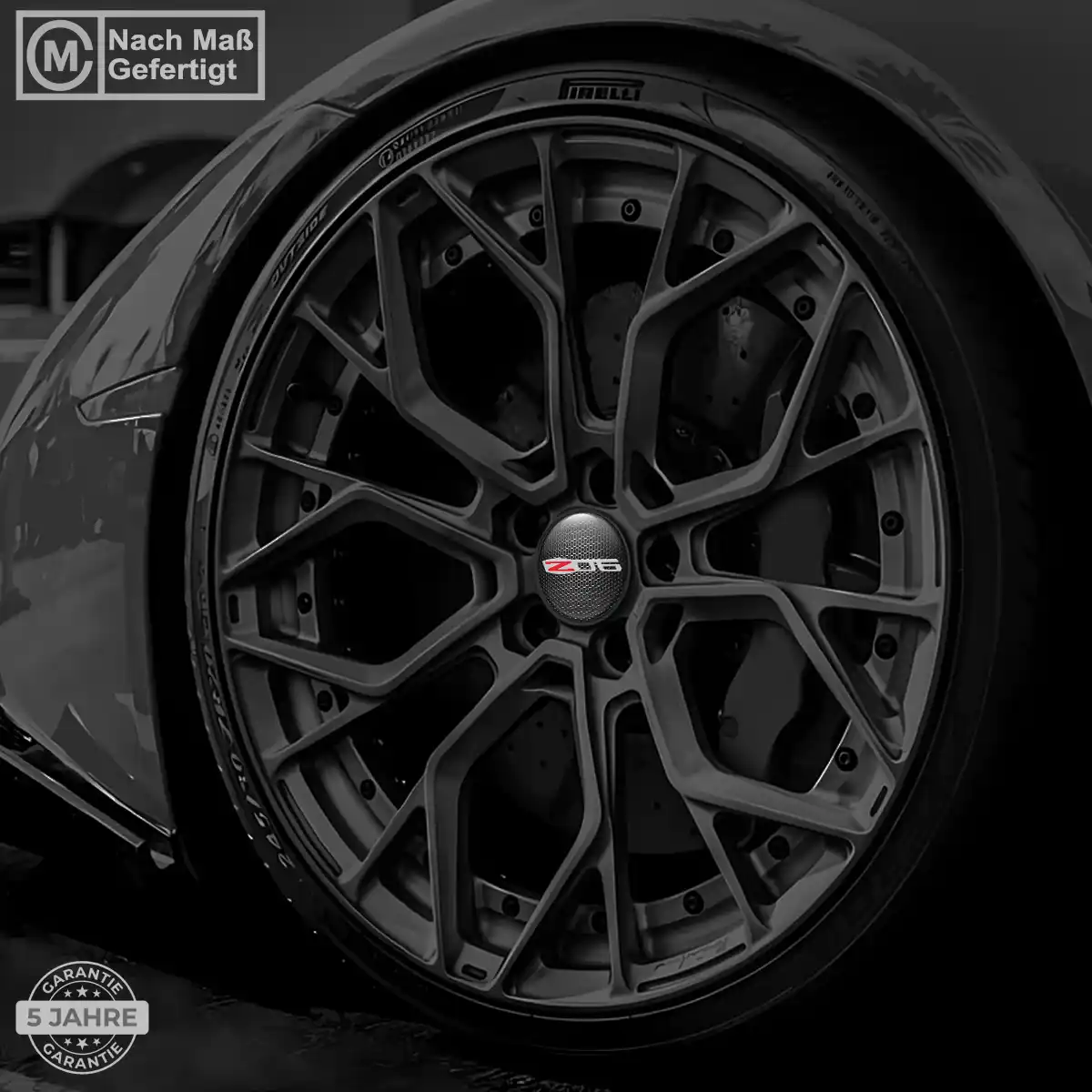 Chevrolet Z06 Aufkleber 3D Gel Stilvolles Design