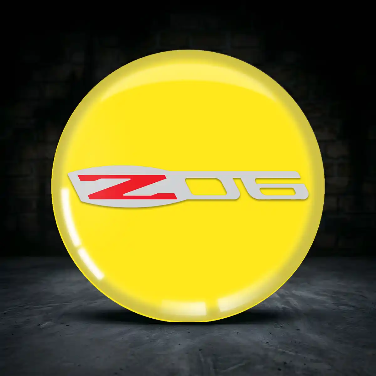 Chevrolet Z06 Nabendeckel Aufkleber Stilvolles Design