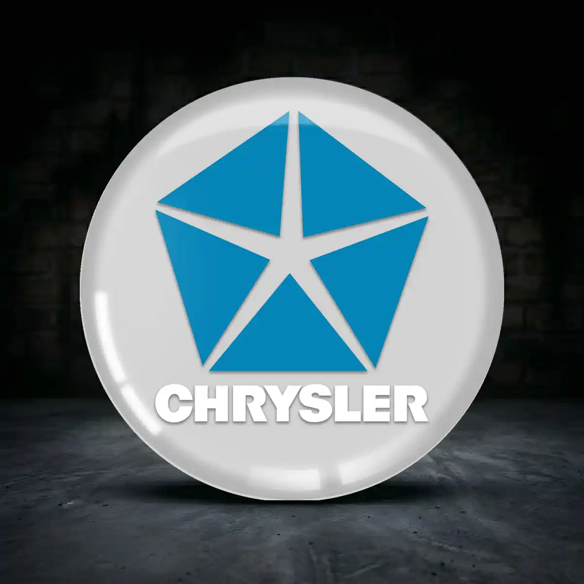 Chrysler Aufkleber Felgenemblem Silikon Hohe Qualität