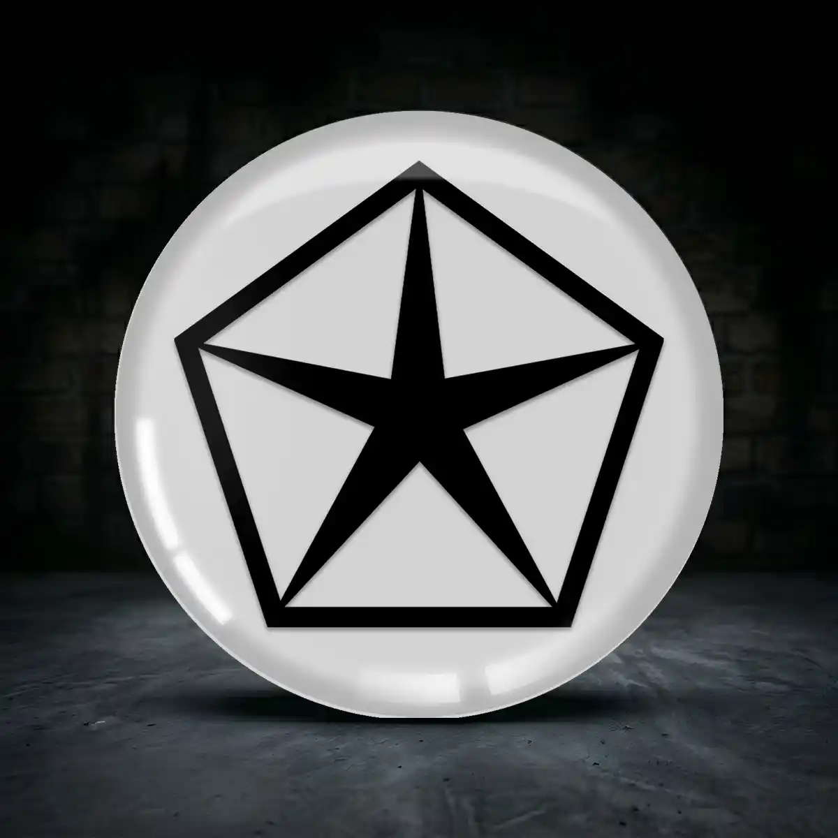 Chrysler Aufkleber Felgenemblem Silikon Stilvolles Design