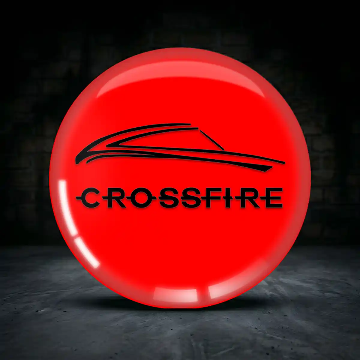 Chrysler Crossfire Aufkleber Epoxidharz Stilvolles Design
