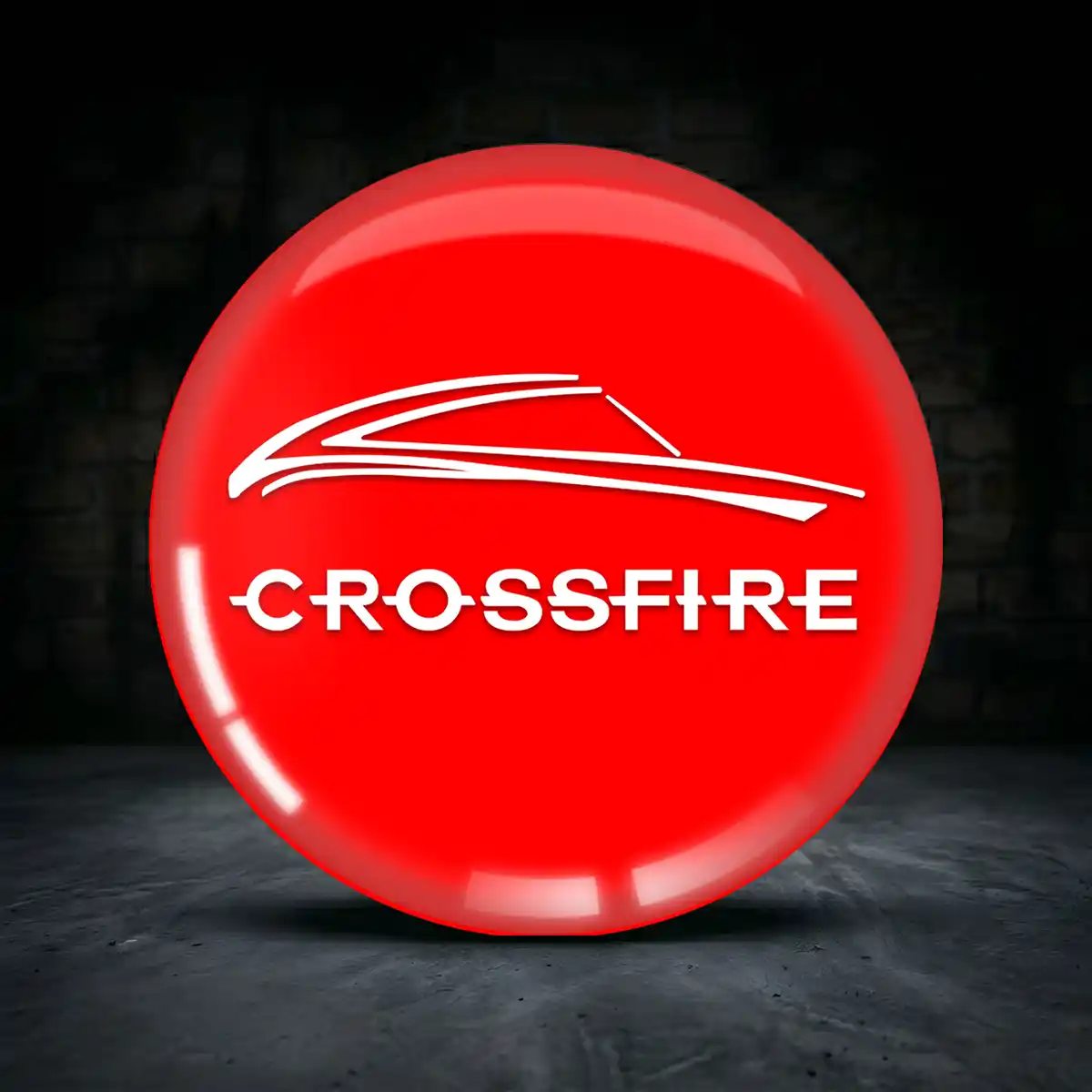 Chrysler Crossfire Aufkleber Felgenemblem Silikon Stilvolles Design