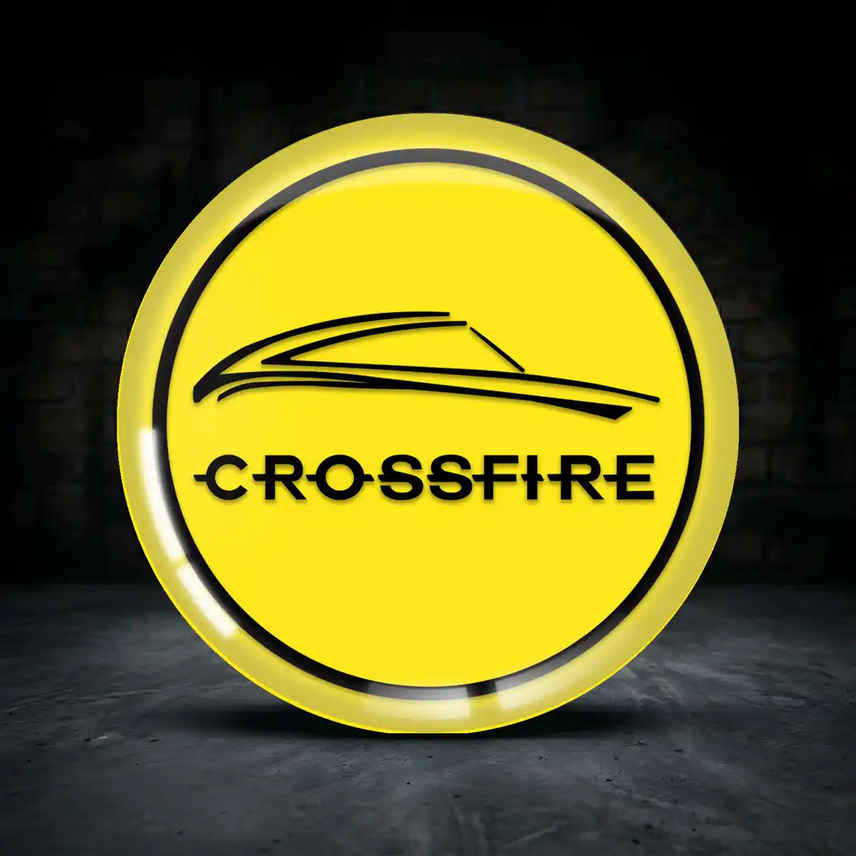Chrysler Crossfire Nabendeckel Aufkleber Stilvolles Design