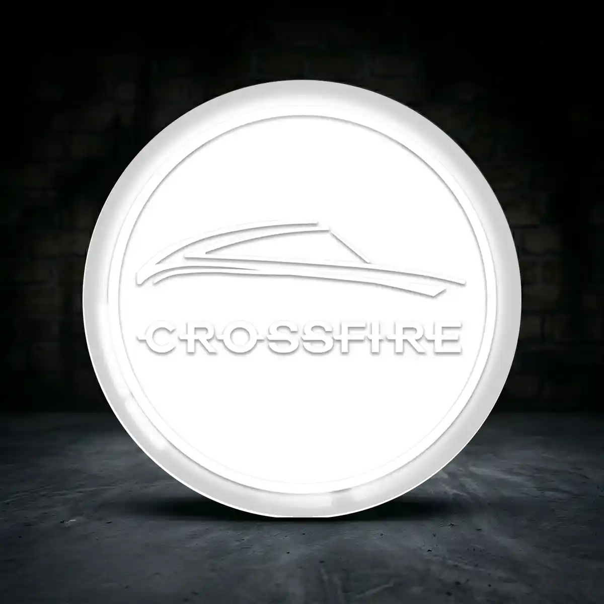 Chrysler Crossfire Silikon Aufkleber Embleme Stilvolles Design