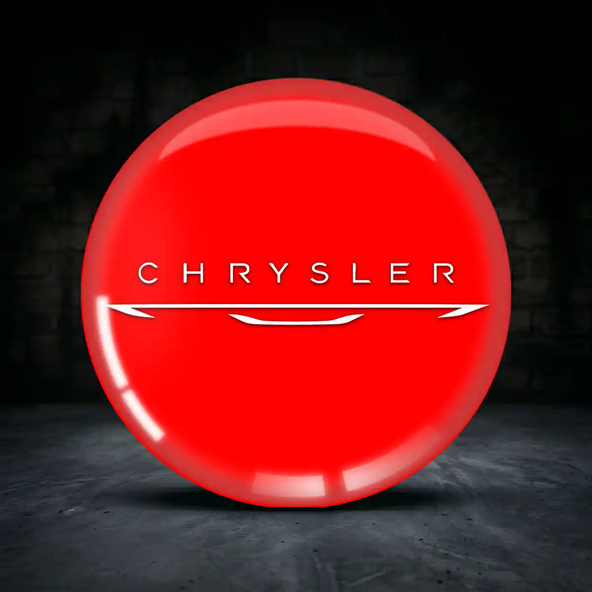 Chrysler Nabenkappen Aufkleber Premium-Edition