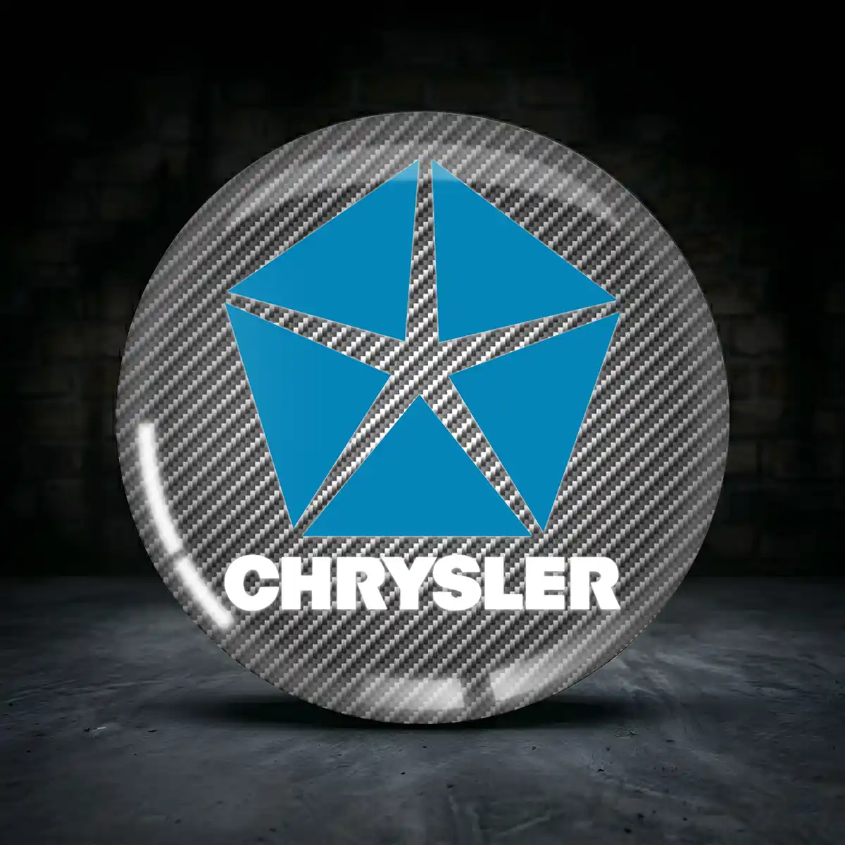 Chrysler Radmitte Aufkleber Nabendeckel Hohe Qualität
