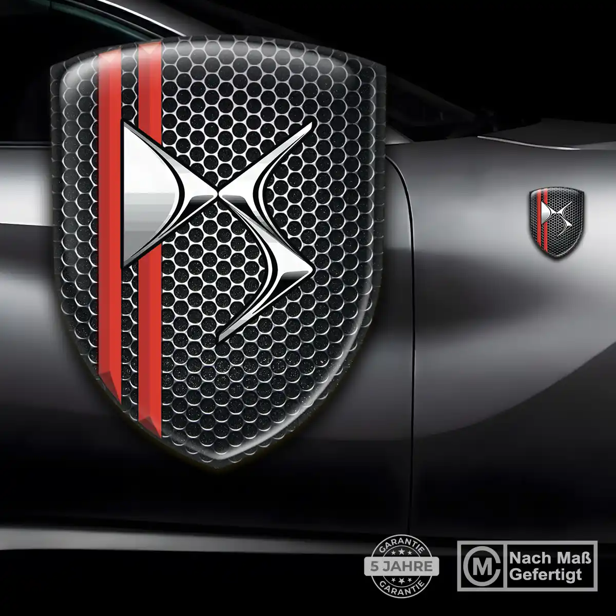 Citroen 3D Gel Aufkleber Auto Interieurdesign