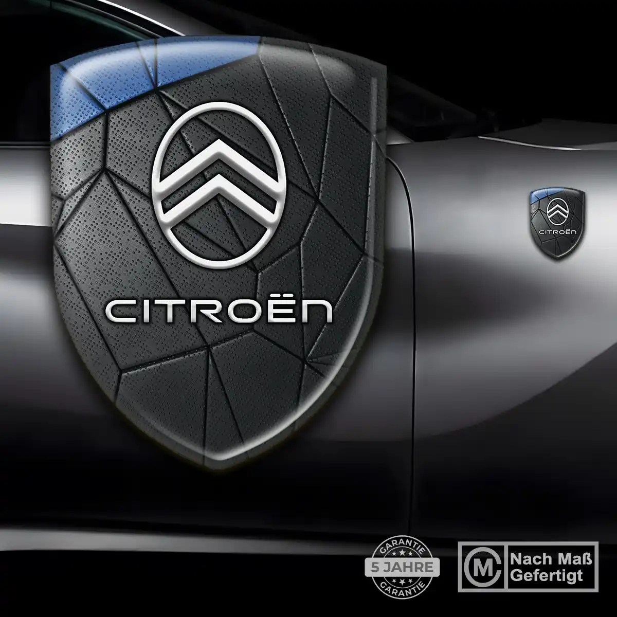 Citroen 3D Gel Aufkleber Auto Limitierte Auflage