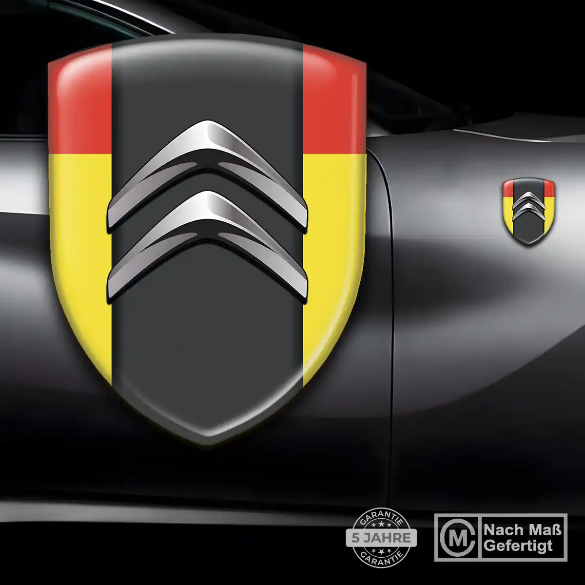Citroen 3D Gel Aufkleber Emblem Ausdrucksstarkes Design