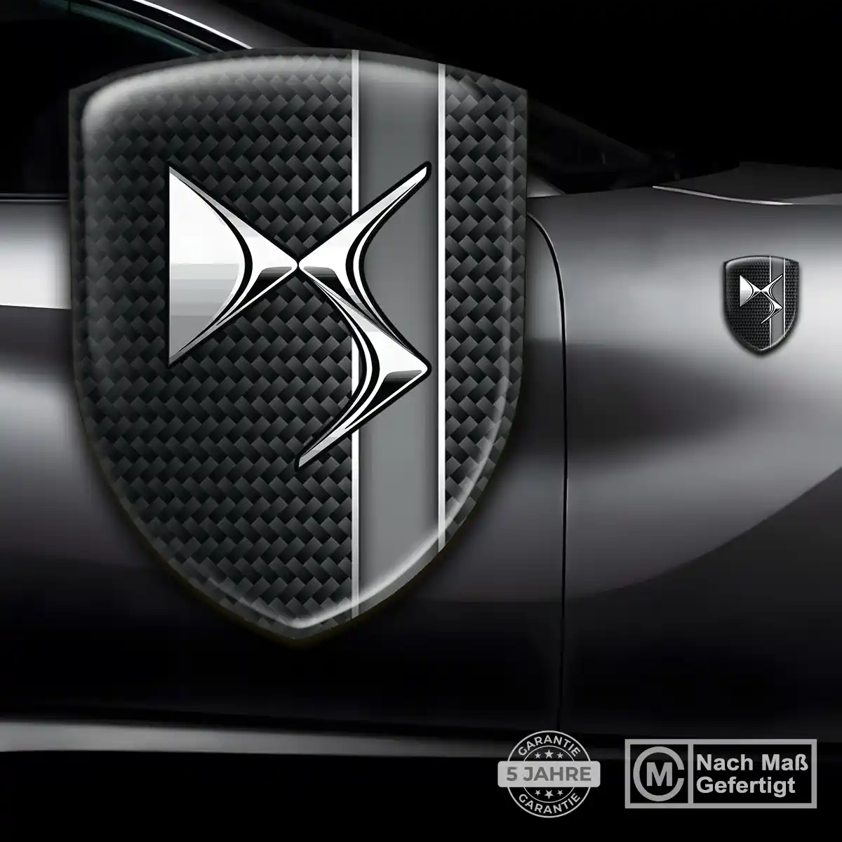 Citroen 3D Gel Aufkleber Emblem Auto Edles Design