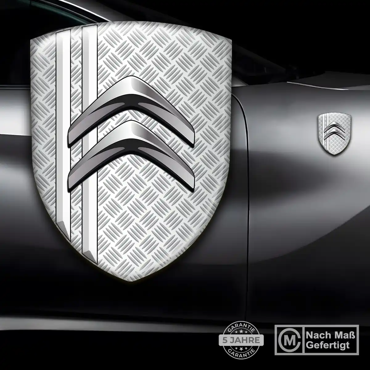 Citroen 3D Gel Aufkleber Emblem Auto Interieurdesign