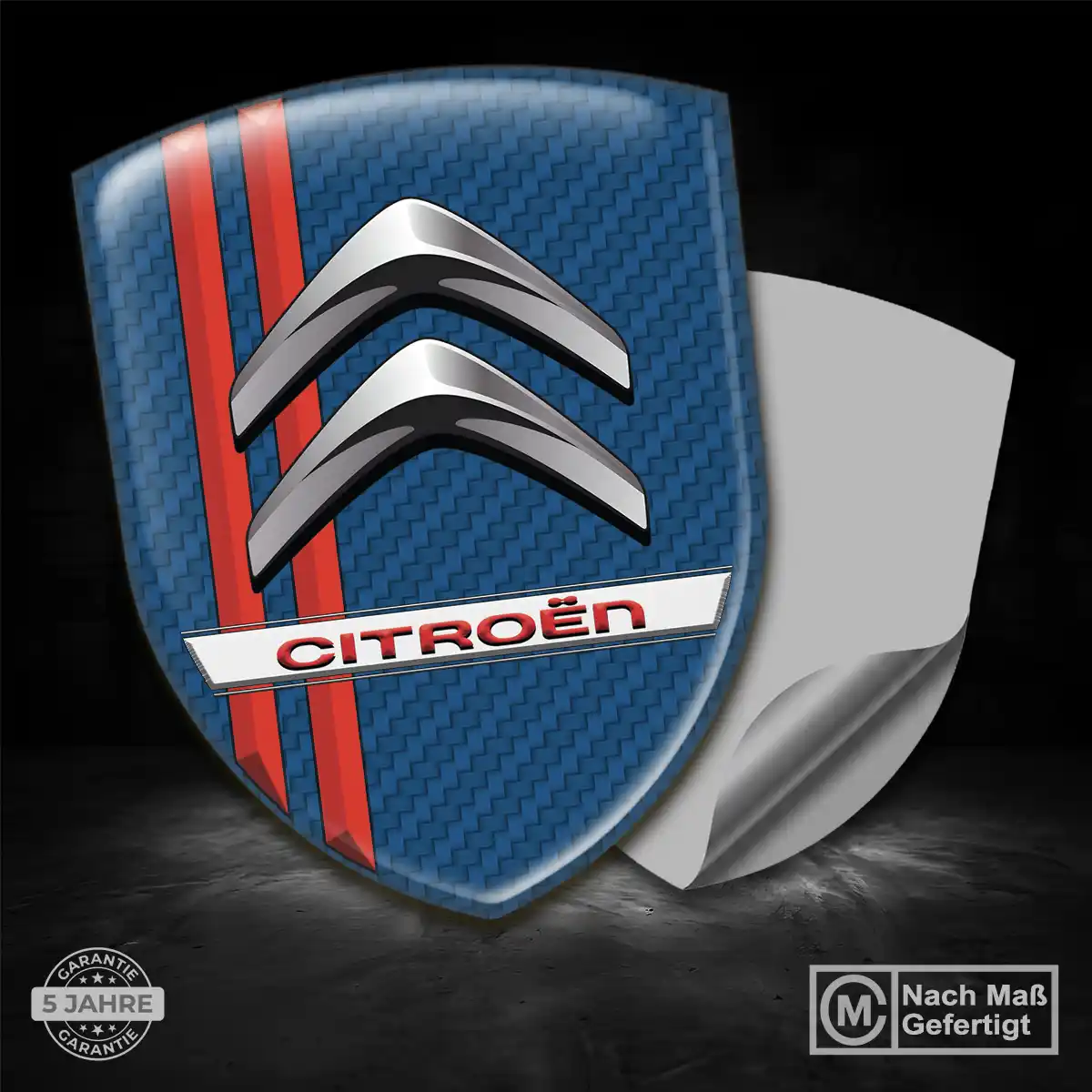 Citroen 3D Gel Aufkleber Emblem Auto Luxus-Edition