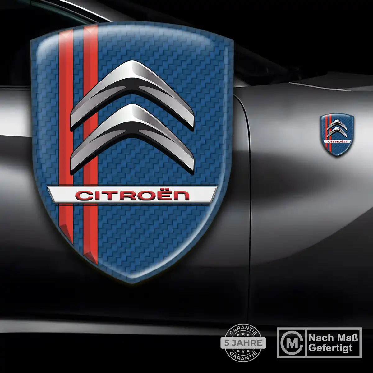 Citroen 3D Gel Aufkleber Emblem Auto Luxus-Edition