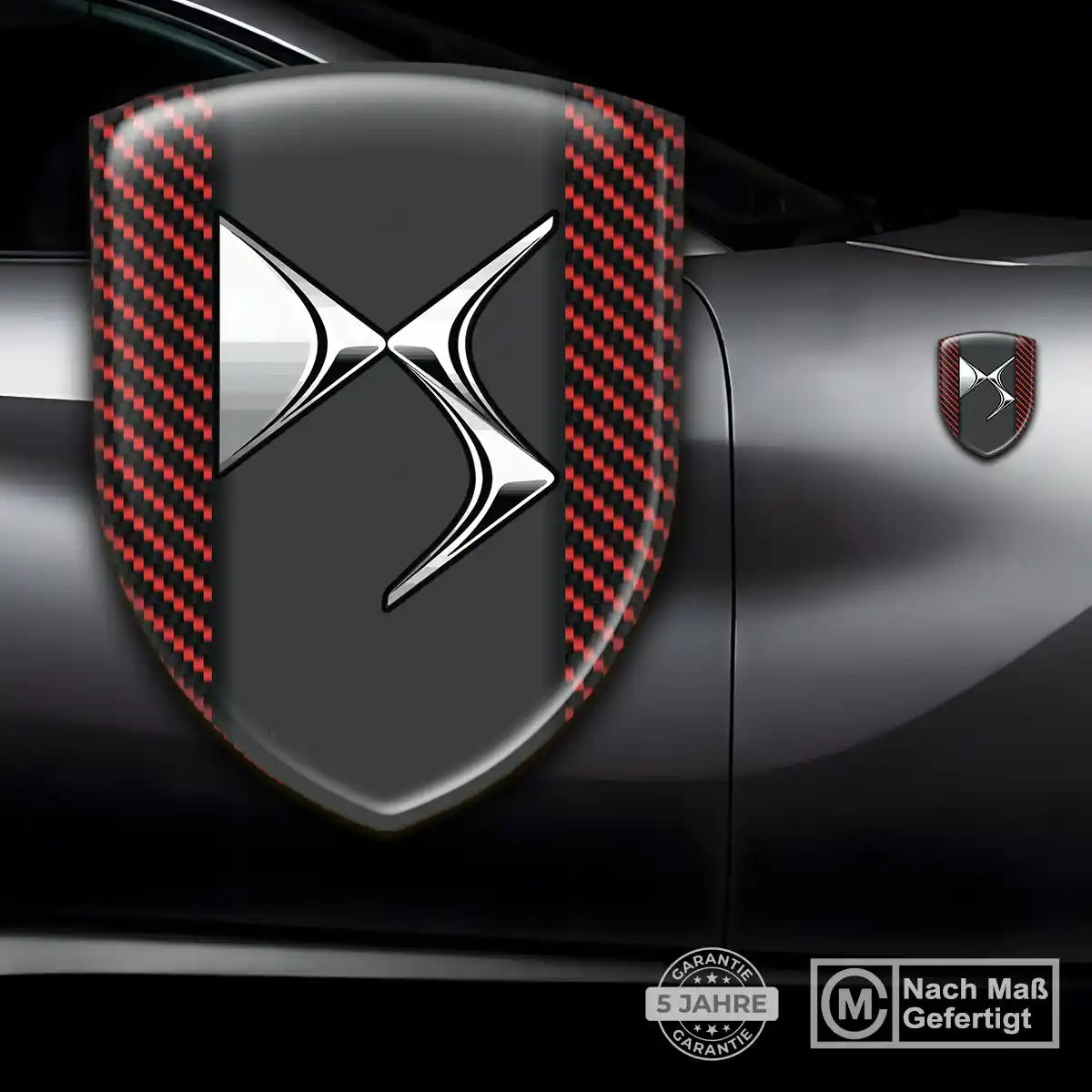 Citroen 3D Gel Aufkleber Emblem Auto Markenedition