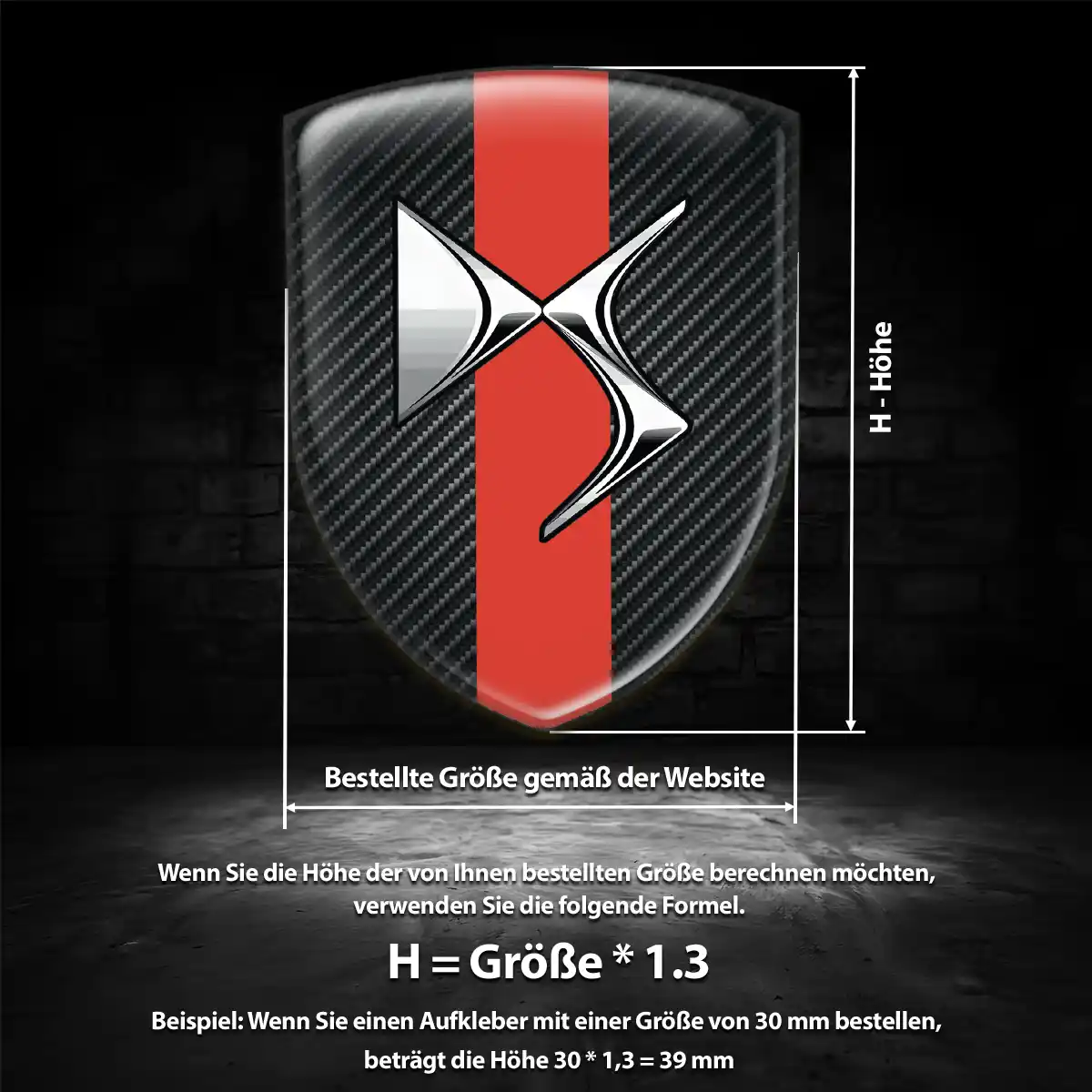 Citroen 3D Gel Aufkleber Emblem Auto Modernes Design