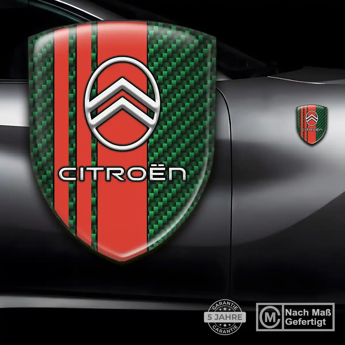 Citroen 3D Gel Aufkleber Emblem Auto Premium-Edition