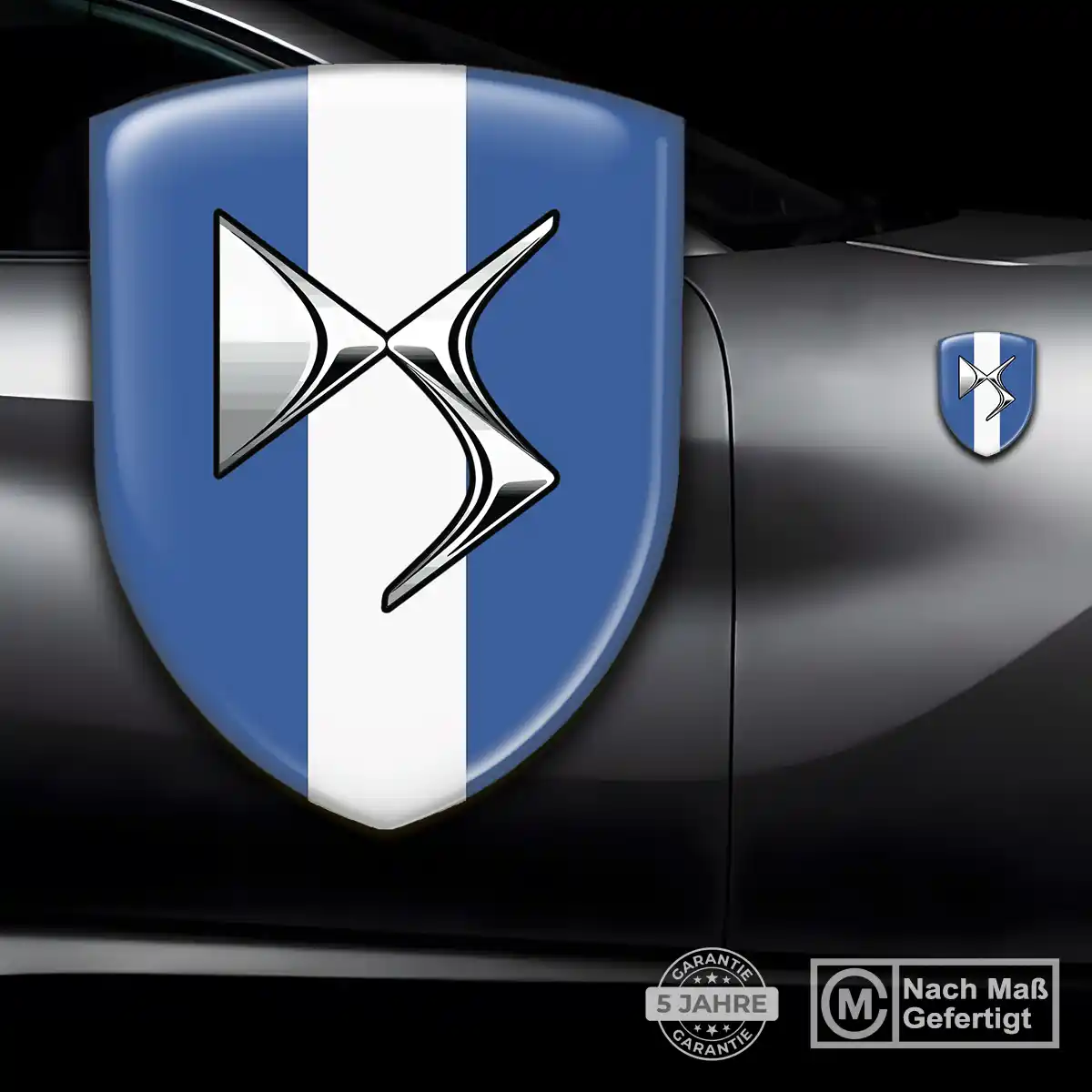 Citroen 3D Gel Aufkleber Emblem Auto Premiumqualität