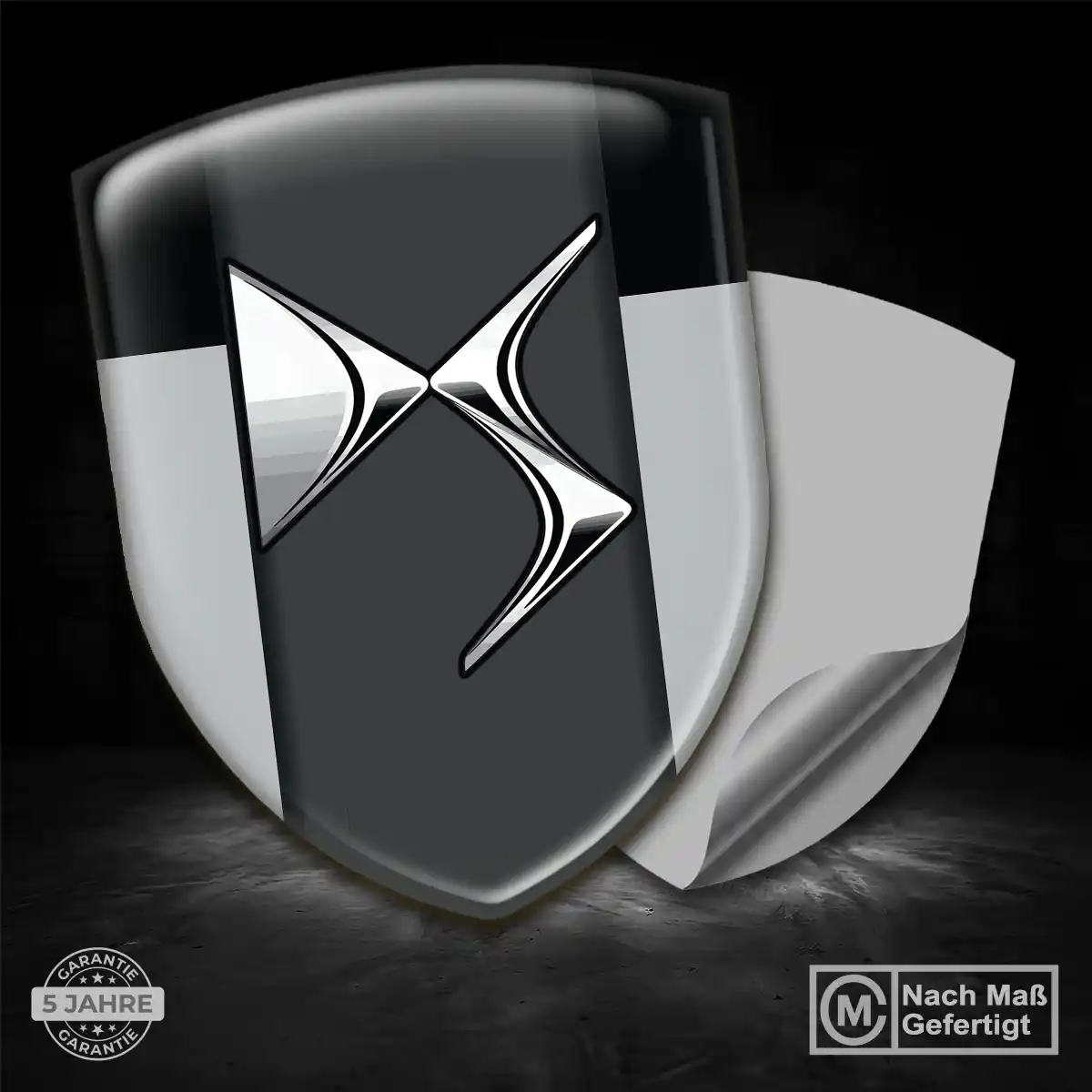 Citroen 3D Gel Aufkleber Emblem Auto Tuningfahrzeug
