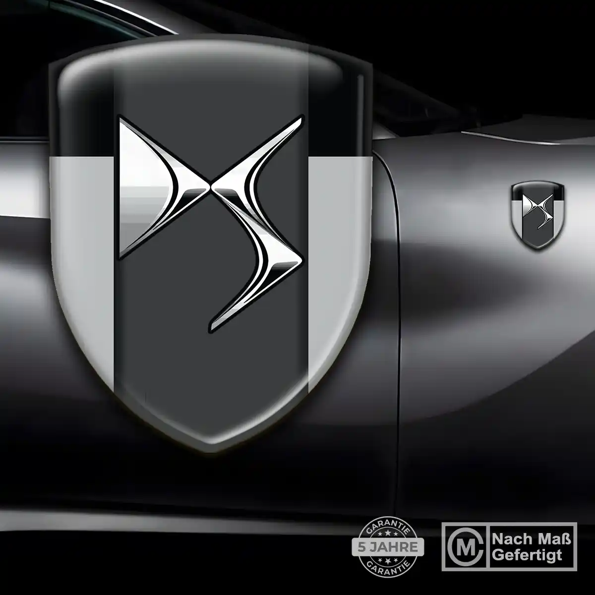 Citroen 3D Gel Aufkleber Emblem Auto Tuningfahrzeug