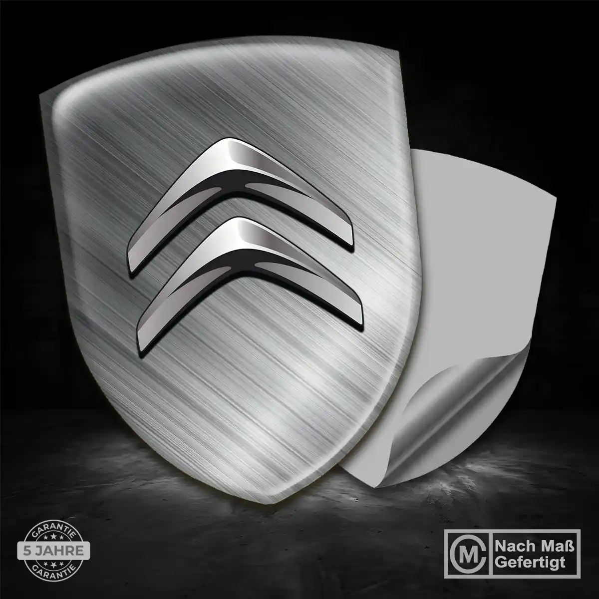 Citroen 3D Gel Aufkleber Emblem Edles Design