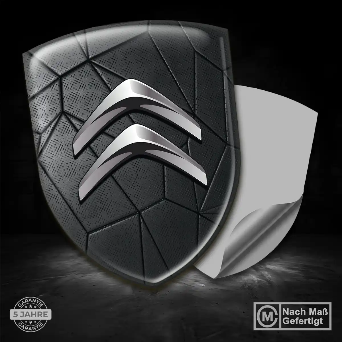 Citroen 3D Gel Aufkleber Emblem Hochwertiges Harz