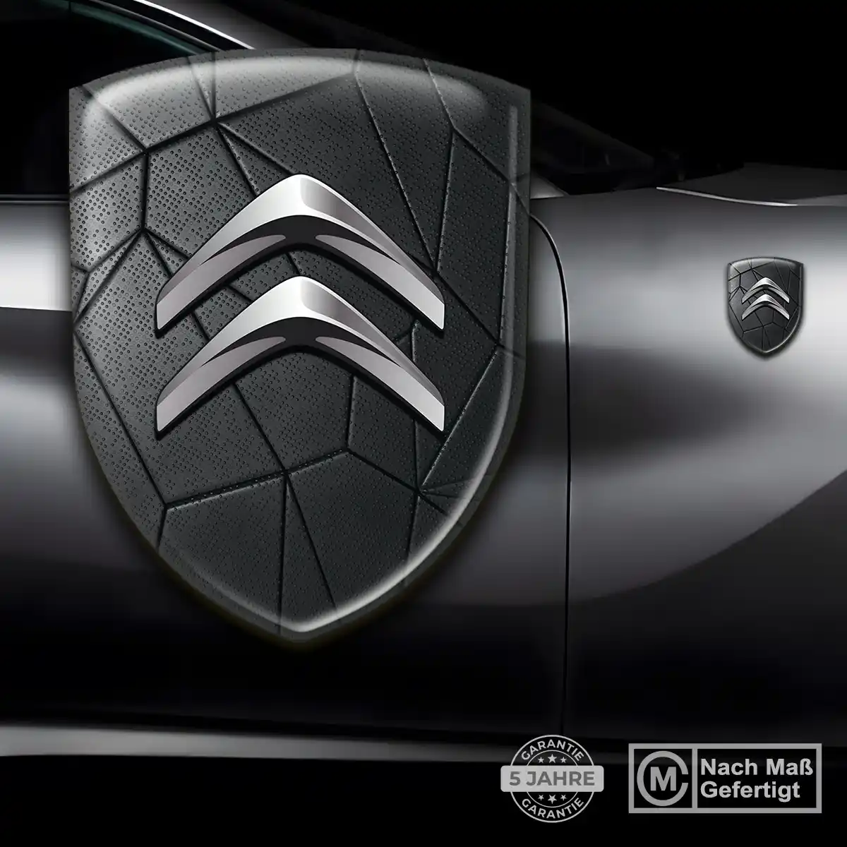 Citroen 3D Gel Aufkleber Emblem Hochwertiges Harz