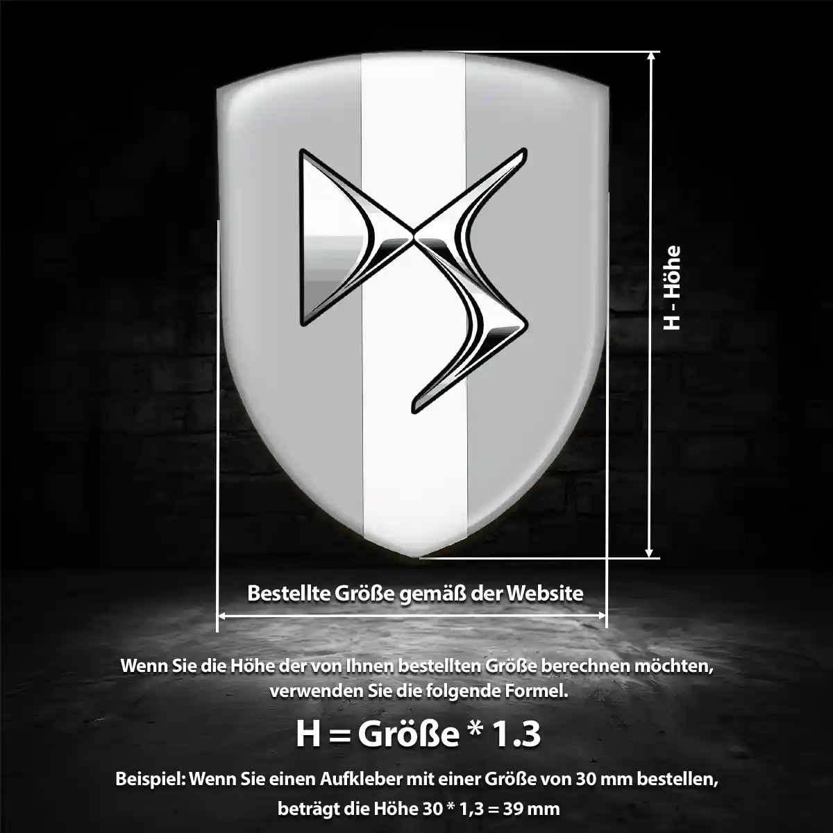 Citroen 3D Gel Aufkleber Emblem Hohe Qualität