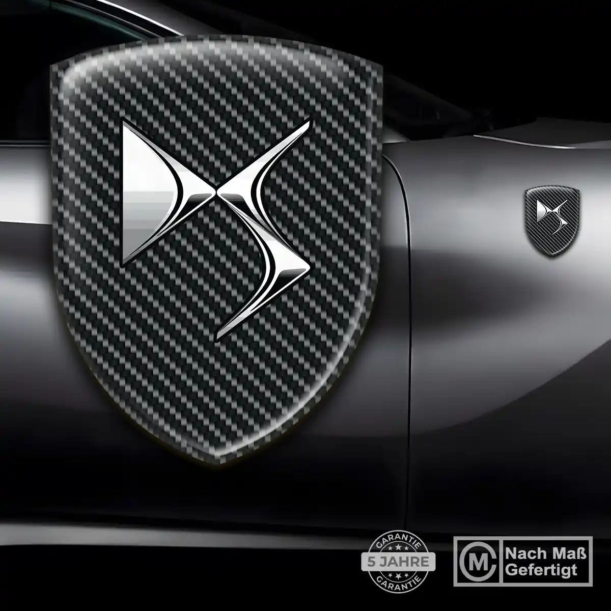 Citroen 3D Gel Aufkleber Emblem Tuningfahrzeug