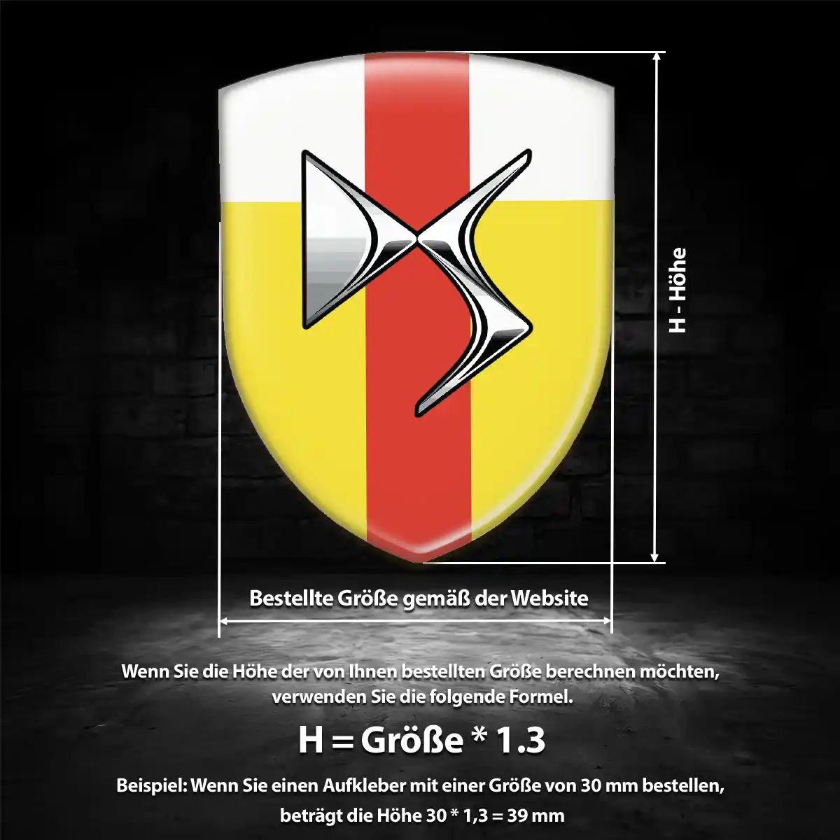 Citroen 3D Gel Aufkleber Embleme Ausdrucksstarkes Design