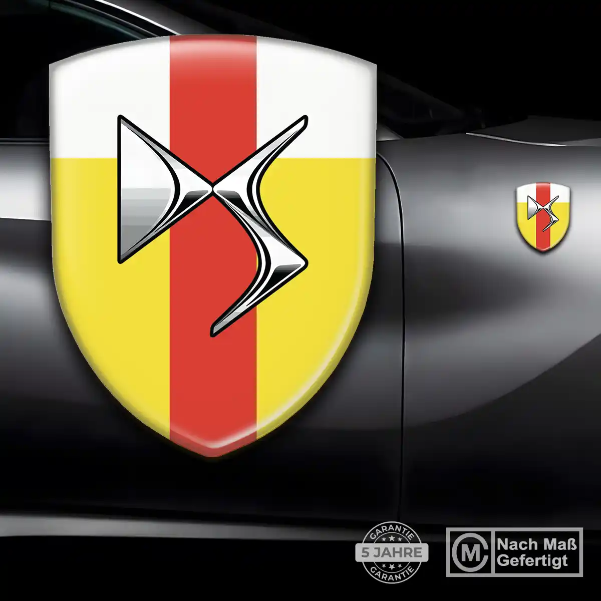 Citroen 3D Gel Aufkleber Embleme Ausdrucksstarkes Design