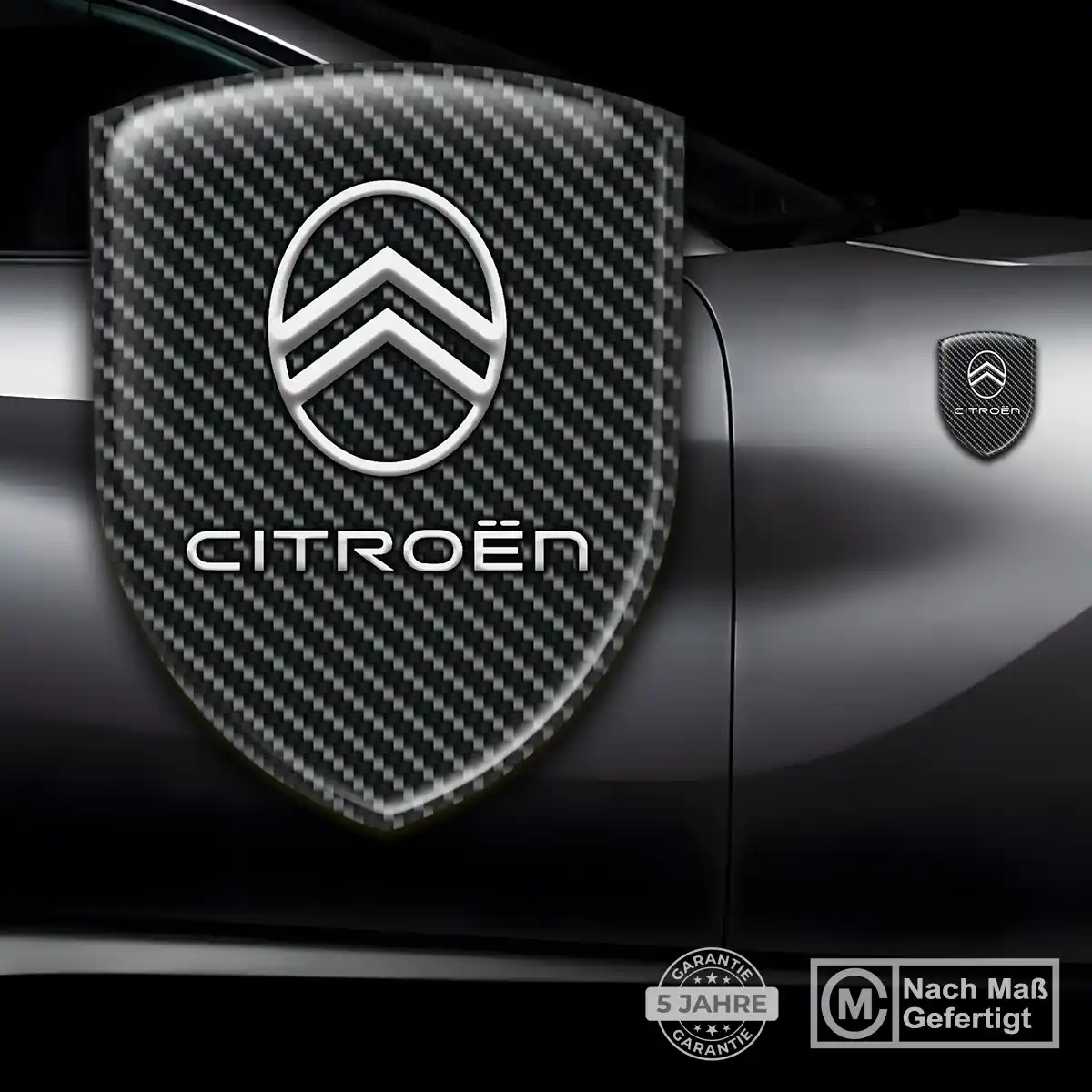 Citroen 3D Gel Aufkleber Embleme Auto Exterieurdesign