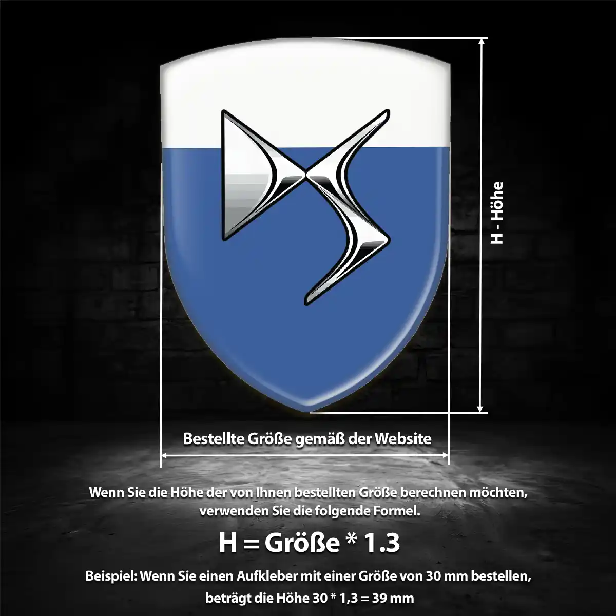 Citroen 3D Gel Aufkleber Embleme Auto Limitierte Auflage