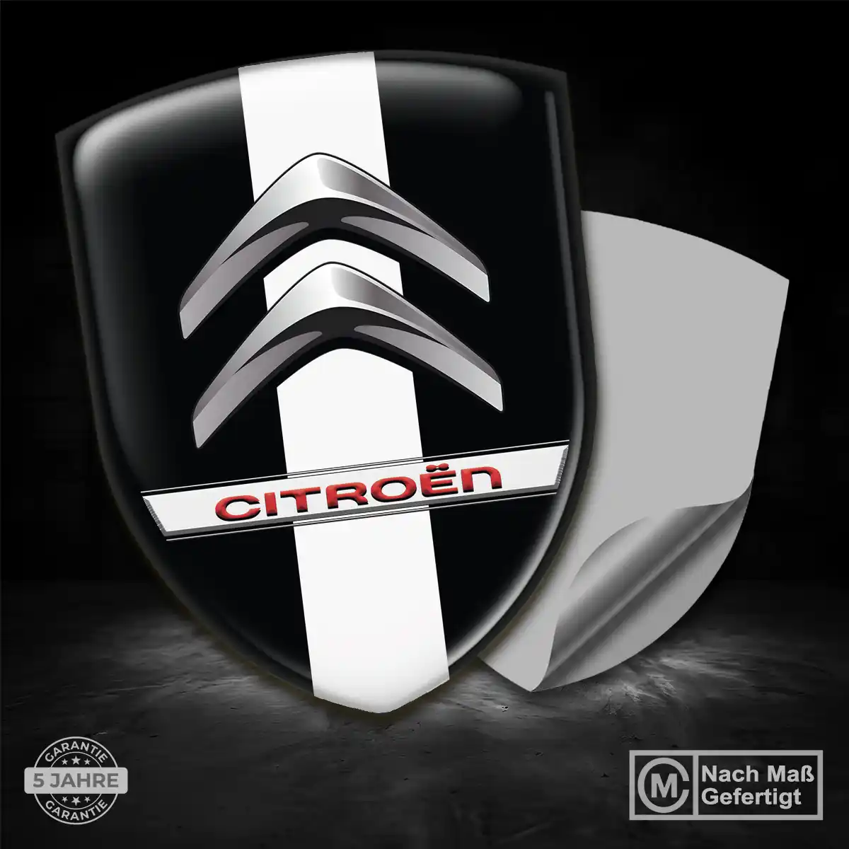 Citroen 3D Gel Aufkleber Embleme Auto Tuningfahrzeug