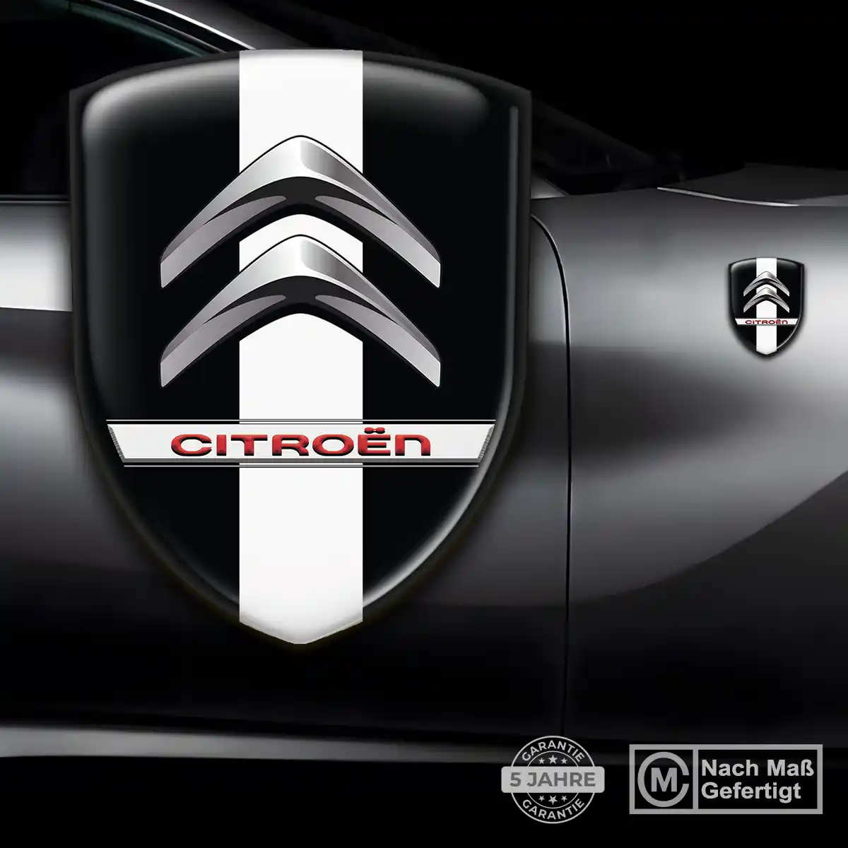Citroen 3D Gel Aufkleber Embleme Auto Tuningfahrzeug