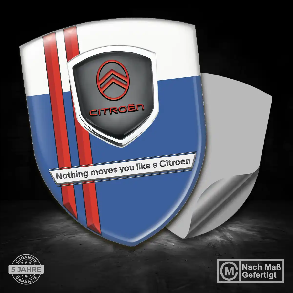 Citroen 3D Gel Aufkleber Embleme Erstklassige Qualität