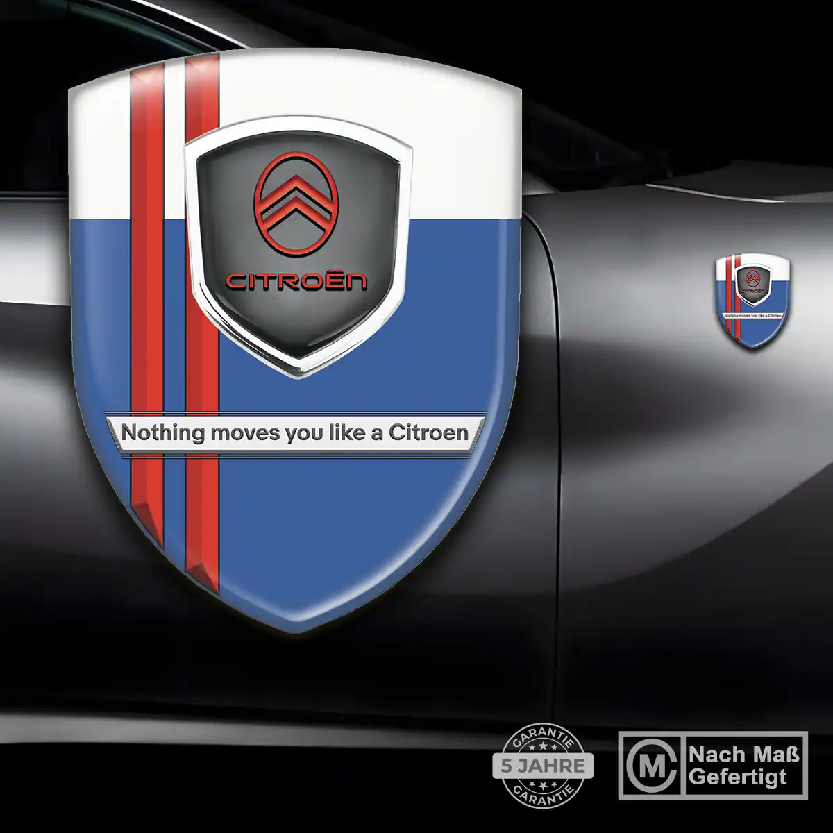 Citroen 3D Gel Aufkleber Embleme Erstklassige Qualität