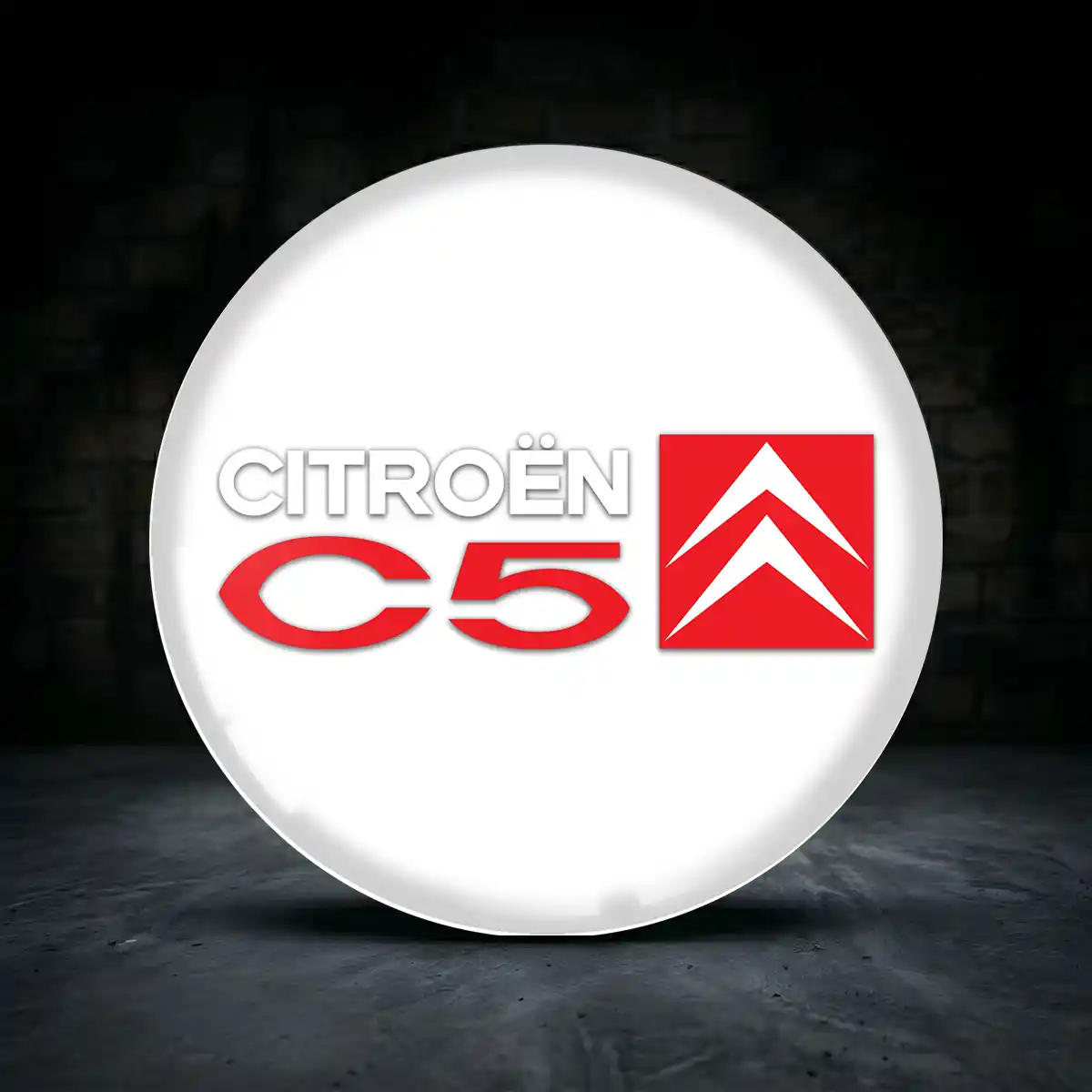 Citroen 3D Gel Aufkleber Embleme Premium-Edition