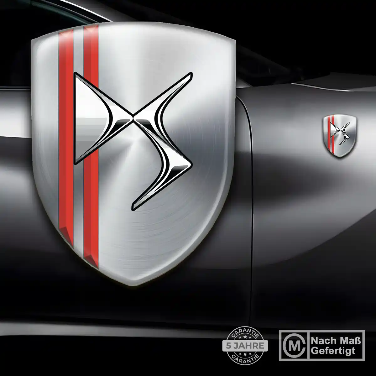 Citroen 3D Gel Aufkleber Erstklassige Qualität