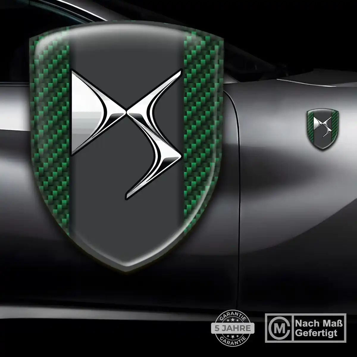 Citroen 3D Gel Aufkleber Exterieurdesign