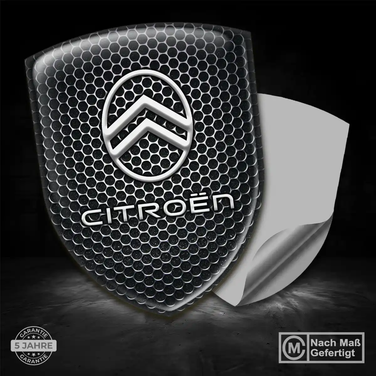 Citroen 3D Gel Aufkleber Silikon Auto Hohe Qualität
