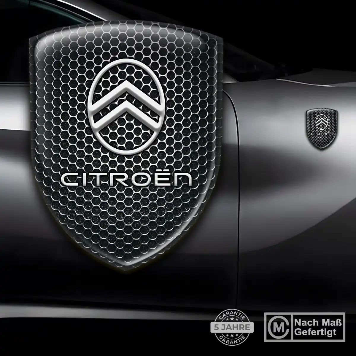 Citroen 3D Gel Aufkleber Silikon Auto Hohe Qualität