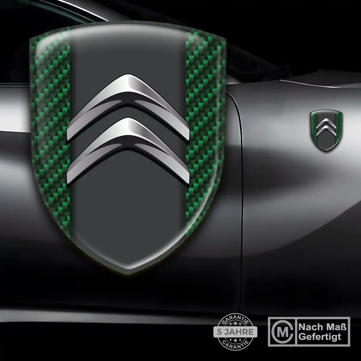 Citroen 3D Gel Aufkleber Silikon Interieurdesign